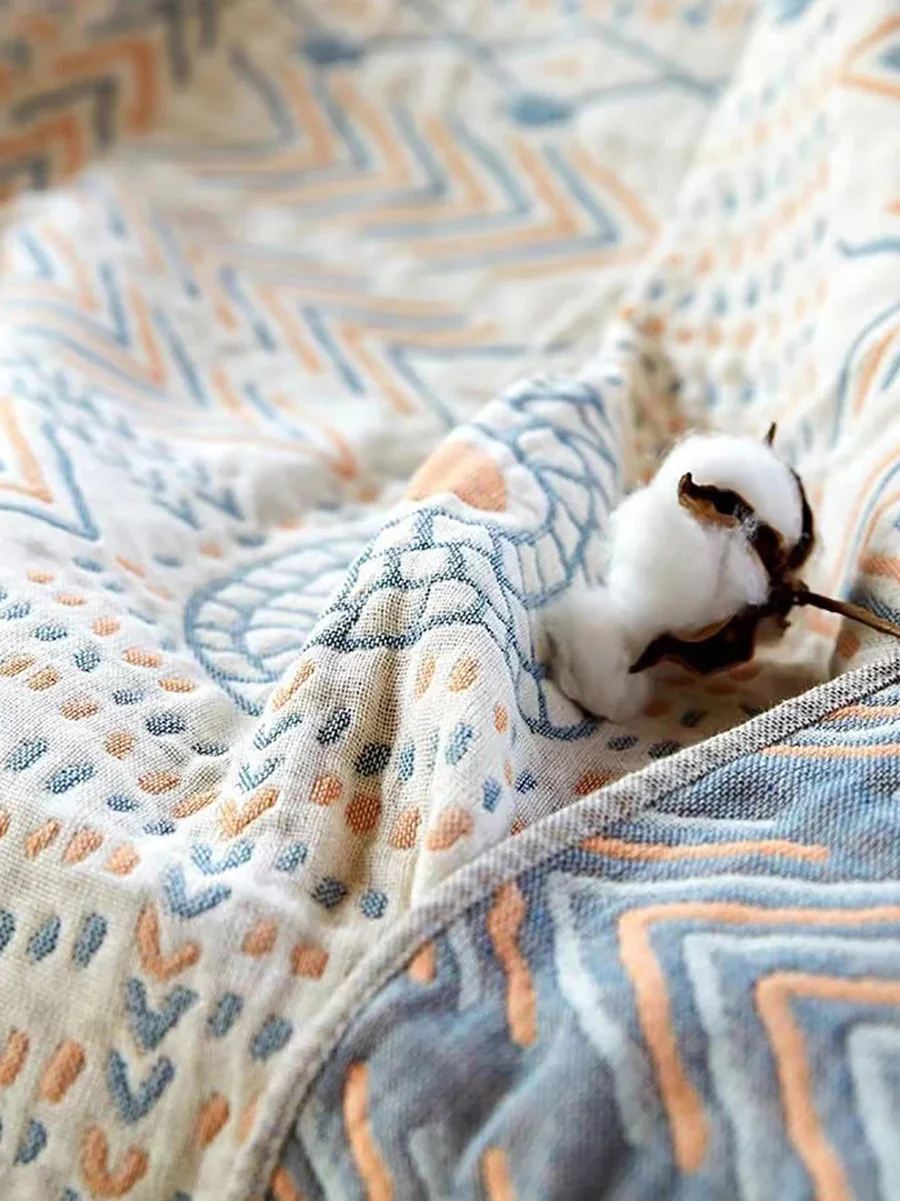 Bohemia Cotton Blanket Throw - Image 7