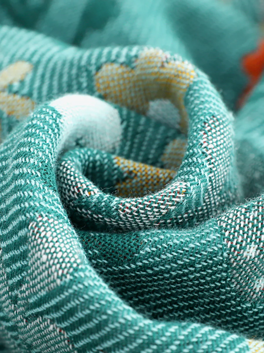 Cotton Bedcover Sofa Blanket - Image 9