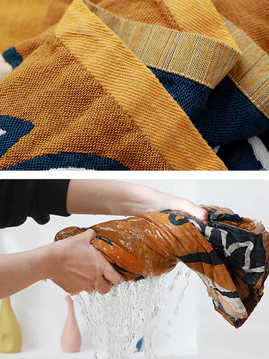 Floral Absorbent Cotton Towel Adult Bath Towel - Image 11
