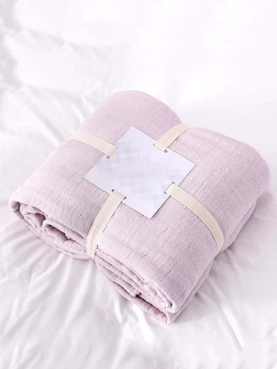 Gauze Blanket Cotton Yarn Air Conditioner Soft Blanket - Image 3