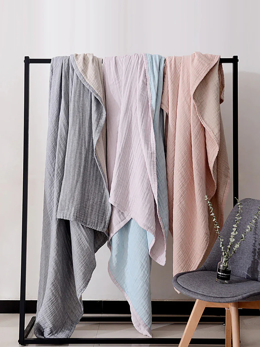 Gauze Blanket Cotton Yarn Air Conditioner Soft Blanket - Image 6