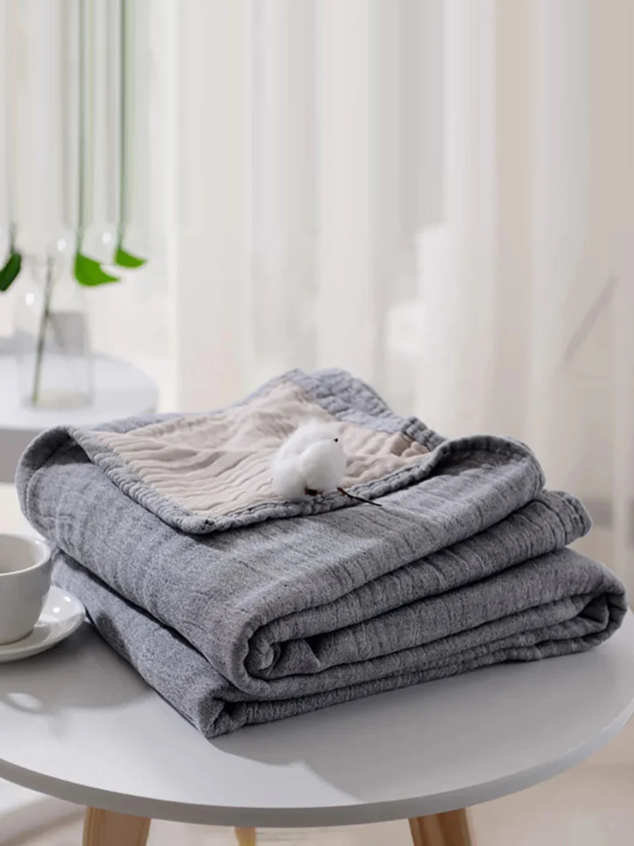 Gauze Blanket Cotton Yarn Air Conditioner Soft Blanket - Image 8