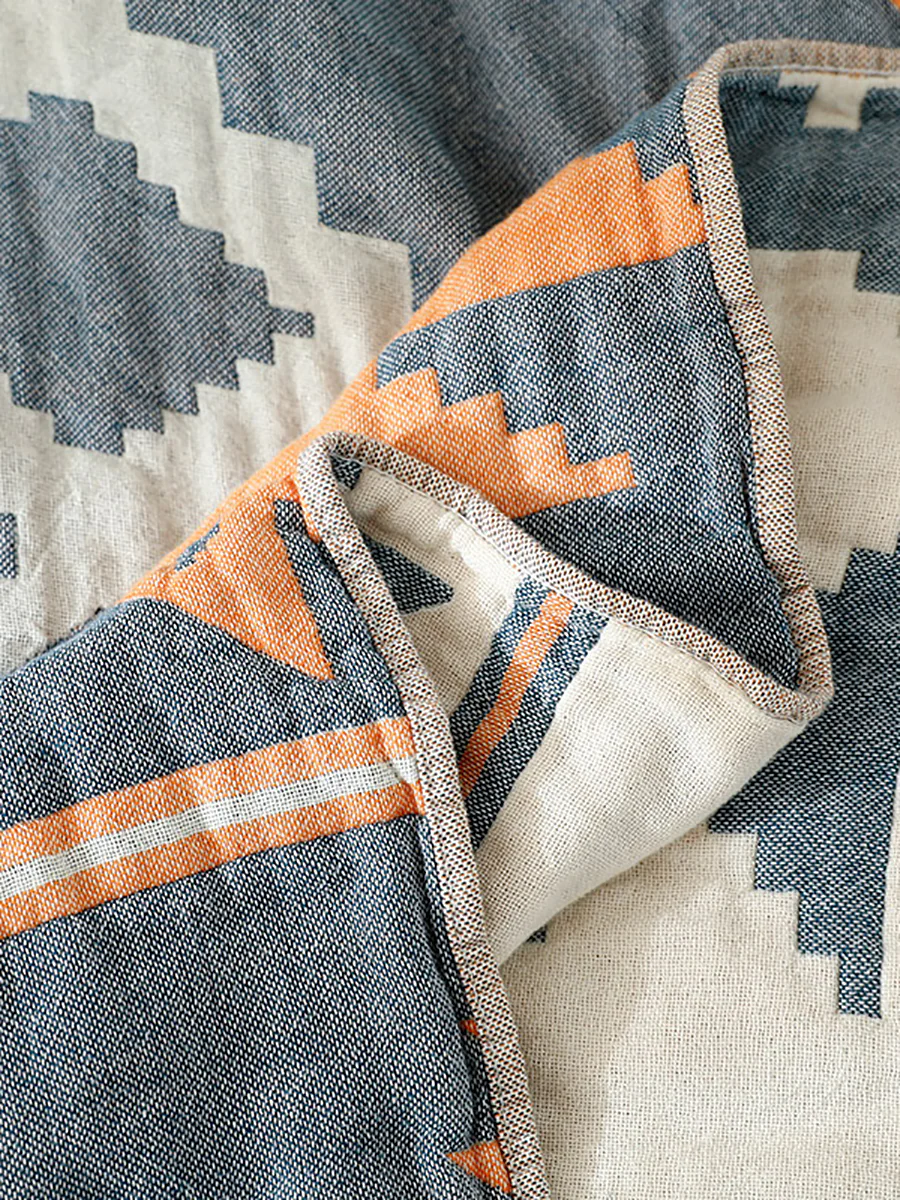 Nap Blanket Cotton Gauze Sofa Four Seasons Non-slip Cover Cloth Blanket - Image 8