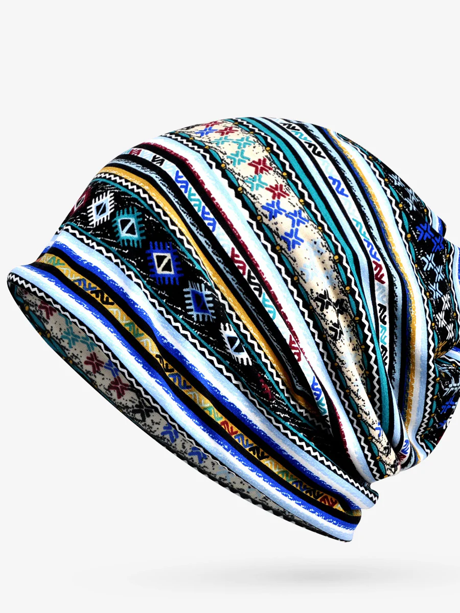 Spring Thin Women Adult Floral Prints Hat - Image 4