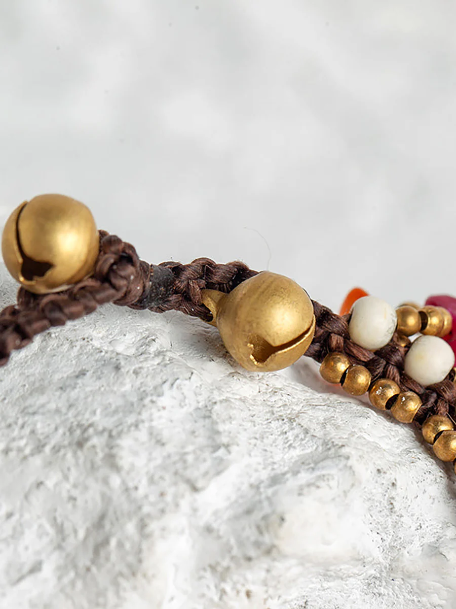 Women Bohemia Elephant Woven Turquoise Bracelet - Image 12